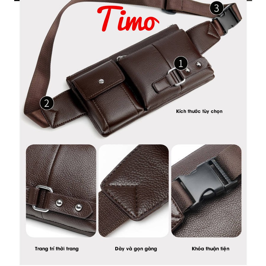 Túi Đeo Chéo Nam ,túi đeo hông da Cao Cấp [ MÃ GIẢM GIÁ : DAUT6K ] | BigBuy360 - bigbuy360.vn