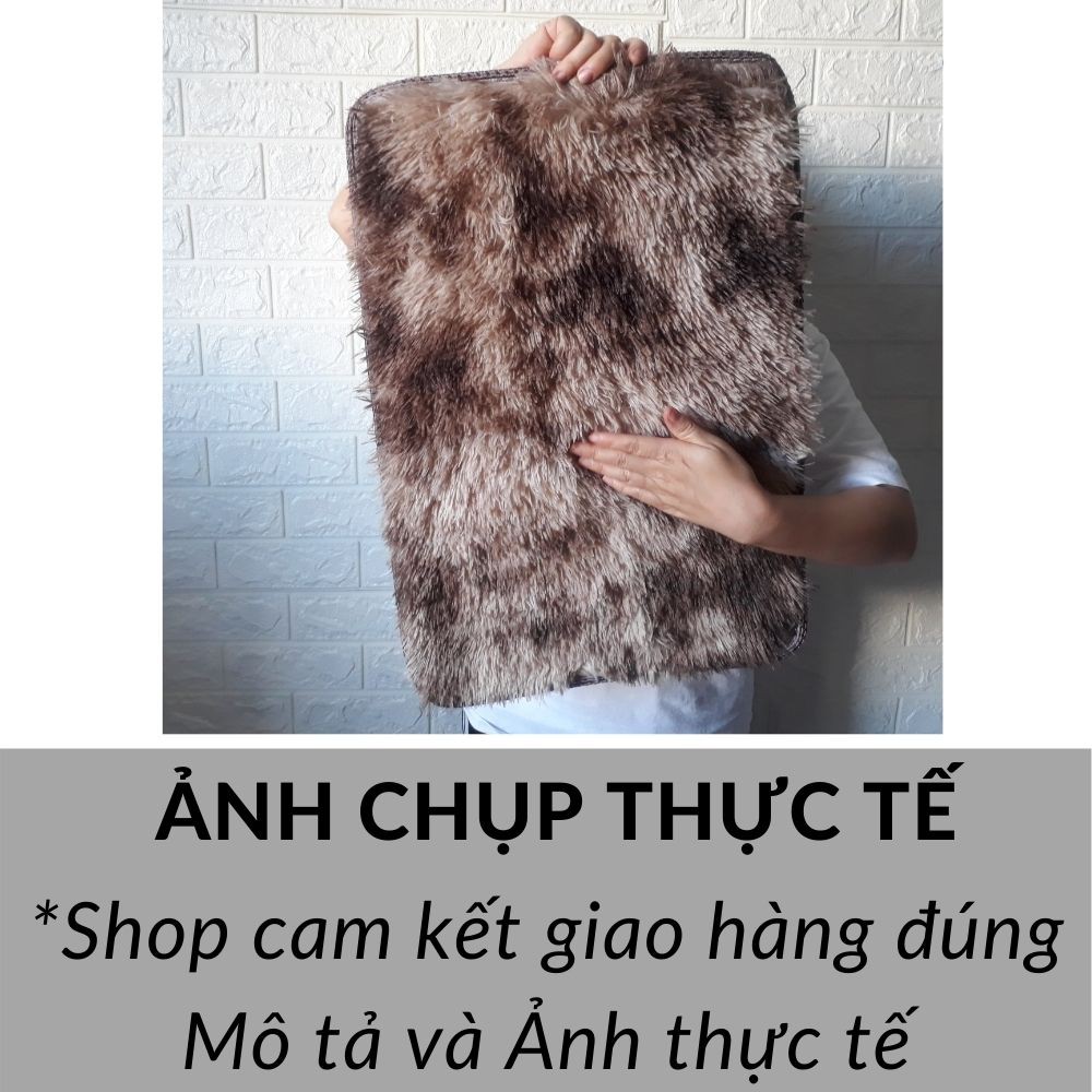 Thảm trang trí Thảm lông xù ❤️Chọn mẫu❤️FreeShip❤️ 58*40cm chùi chân trải sàn mã 27013