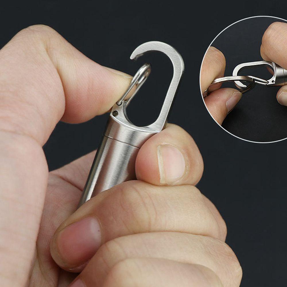 Hộp Đựng Thuốc Viên Có Móc Khóa Chống Nước Tiện Dụng Cho Nữ