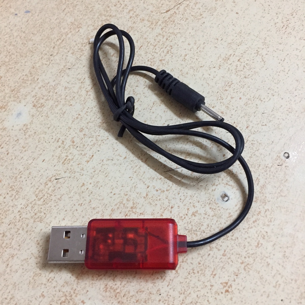 Dây sạc 3.7V chân tròn cho máy bay điều khiển