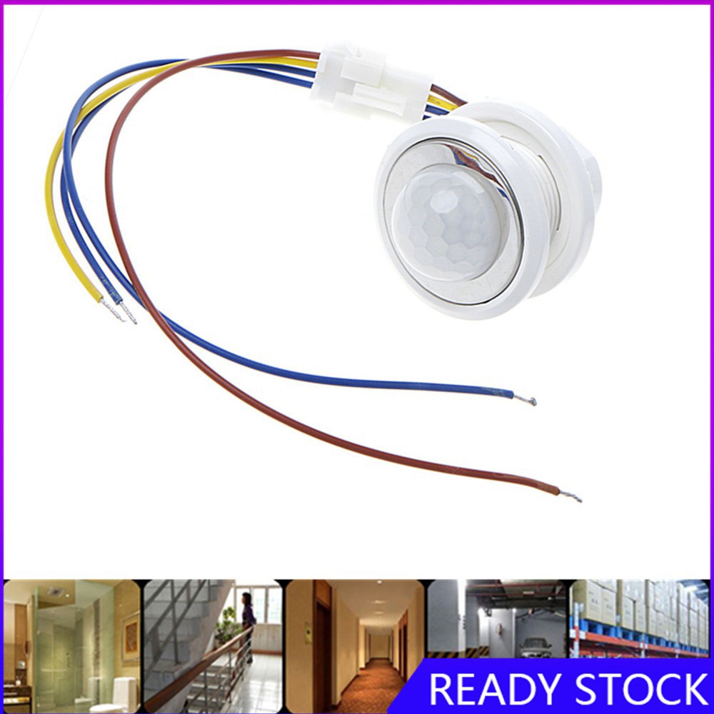 Đèn LED PIR cảm biến chuyển động hồng ngoại 85-265V