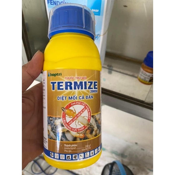 THUỐC DIỆT MỐI, THUỐC PHÒNG CHỐNG MỐI NỀN MÓNG  TERMIZE 200SC CHAI 500ml