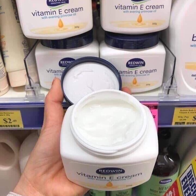 Kem dưỡng vitamin E Redwin úc
