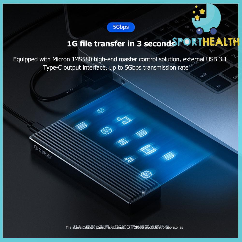 Hộp Đựng Ổ Cứng Ngoài Orico M2Pf-C3 M.2 Ngef Ssd 5gbps | BigBuy360 - bigbuy360.vn