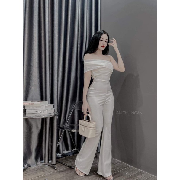 Jum ống loe quây nhực lệch vai