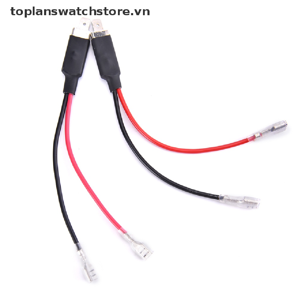 Set 2 Dây Cáp Nối Chuyển Đổi Đơn Đèn LED H1 Thay Thế Tiện Dụng