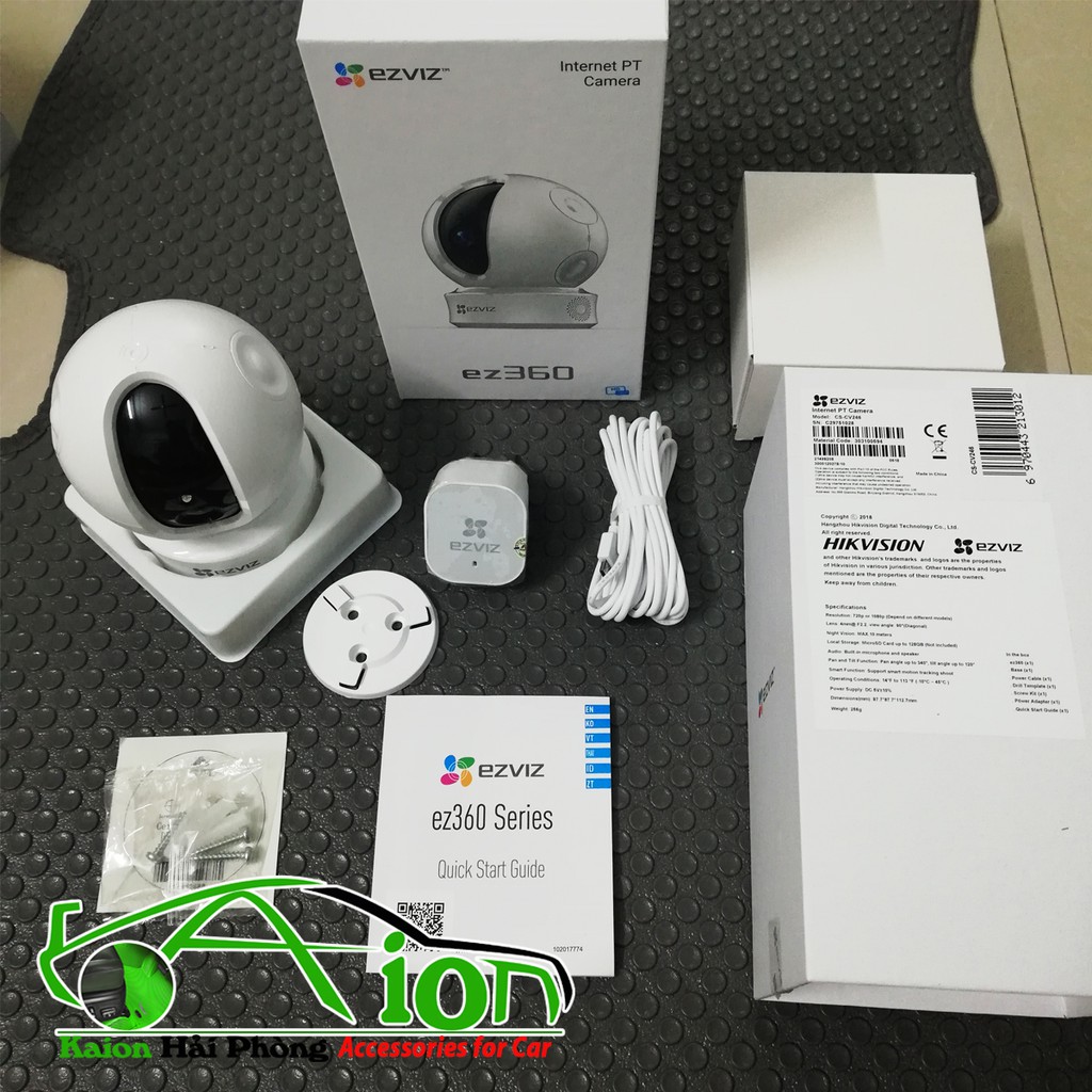 Camera an ninh không dây Hikvision Ezviz CS-CV246 - Quay HD| Cam IP Wifi Ezviz C6C - Giám sát thông minh xoay 360 độ | BigBuy360 - bigbuy360.vn