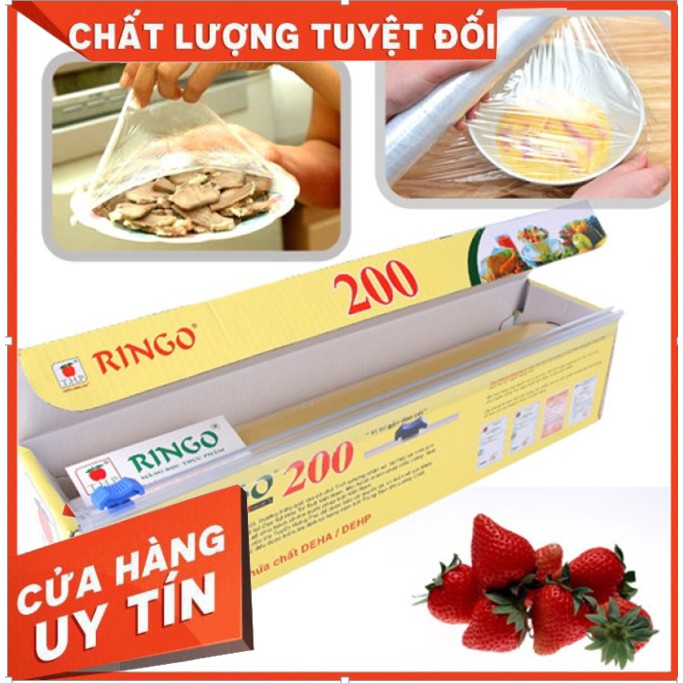 💥FREESHIP💥 Màng bọc thực phẩm Ringo Wrap R200 kt 150m