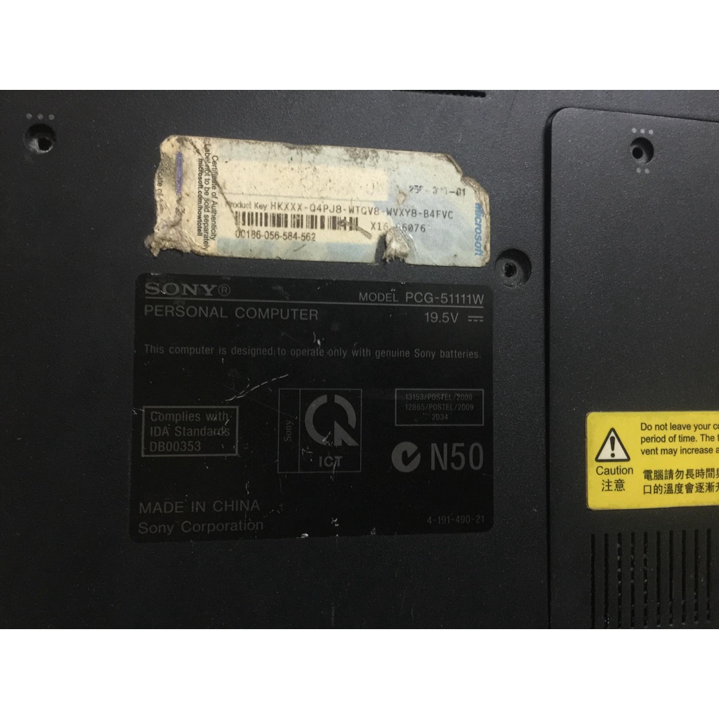 Rã xác Sony Vai VPCS137GG (PCG - 51111W)