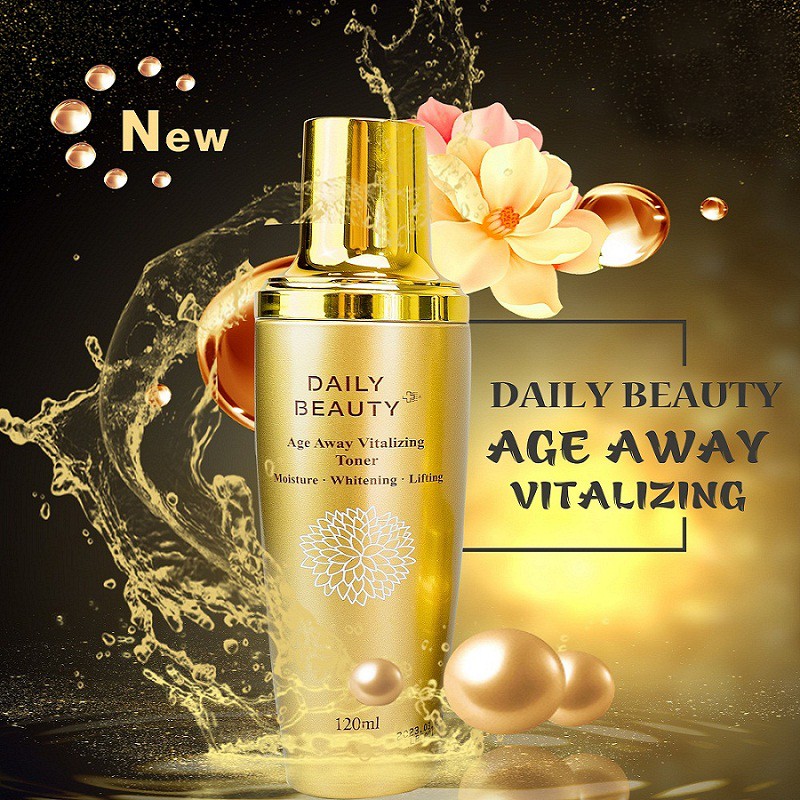 [CHÍNH NGẠCH HÀN QUỐC] Nước hoa hồng Daily Beauty Age Away Vitalizing Toner phục hồi sự tươi trẻ cho làn da