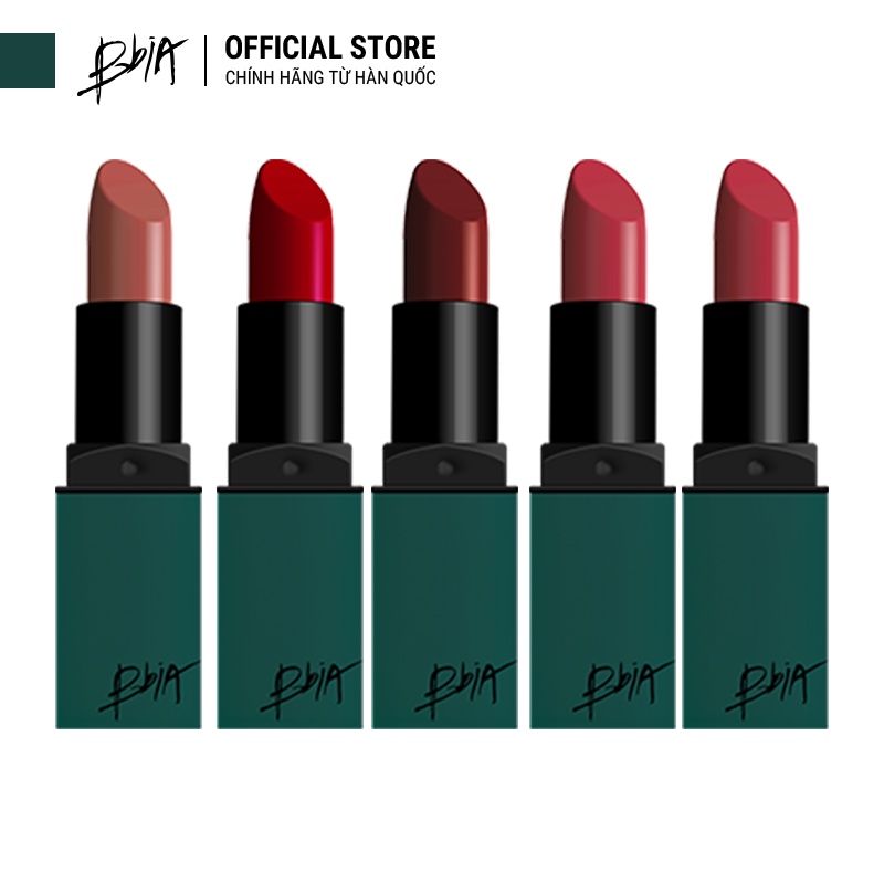 Son Thỏi Lì Bbia Last Lipstick Version 2 (5 màu) 3.5g - Bbia Offical Store