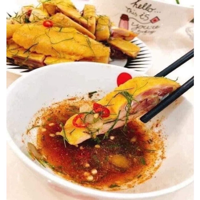 Gà ủ muối hoa tiêu