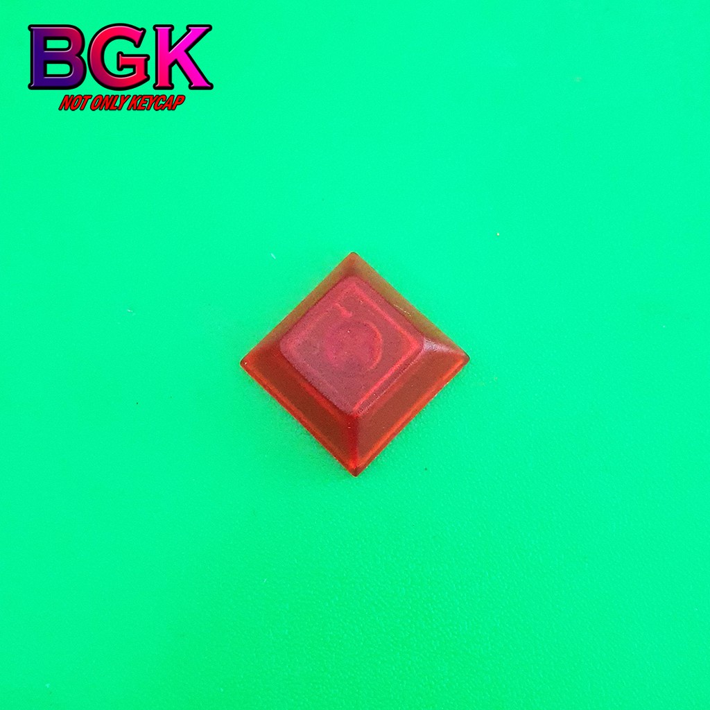 Keycap DSA ABS Blank trống trong suốt xuyên LED 1U Lẻ Chất liệu ABS nhiều màu sắc