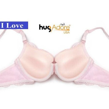 [ÁO HUGADORE USA] Áo Lót Hugadore  Ren Hoa Hồng, Mút Ép Vừa - 027. | BigBuy360 - bigbuy360.vn