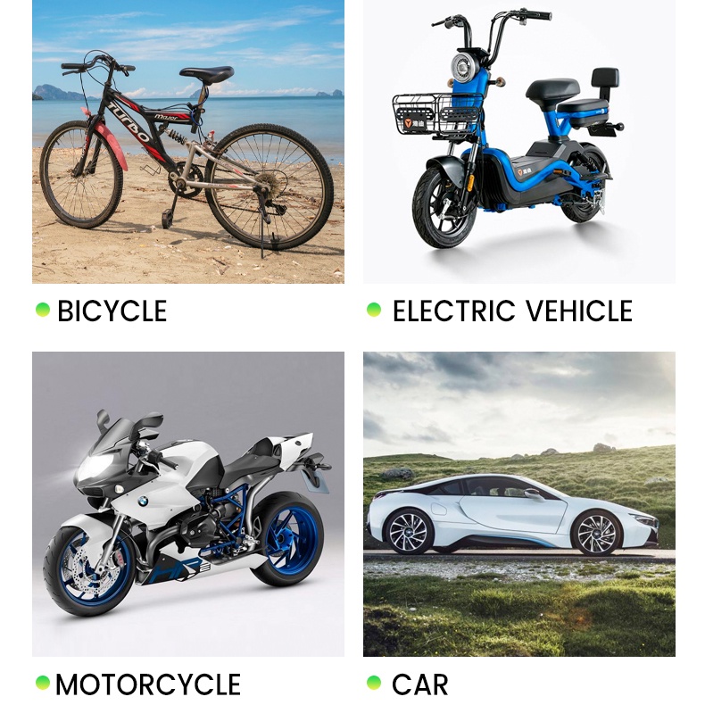 Nắp Van Bánh Xe Phát Sáng Chống Bụi Thông Dụng