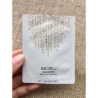 Combo 10 Gói Sữa Rửa Mặt Su:M37 Losec Summa Elixir Foam Cleanser 2ml