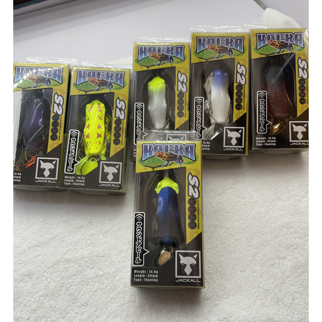Mồi Lure Nhái Hơi Jackall kaera