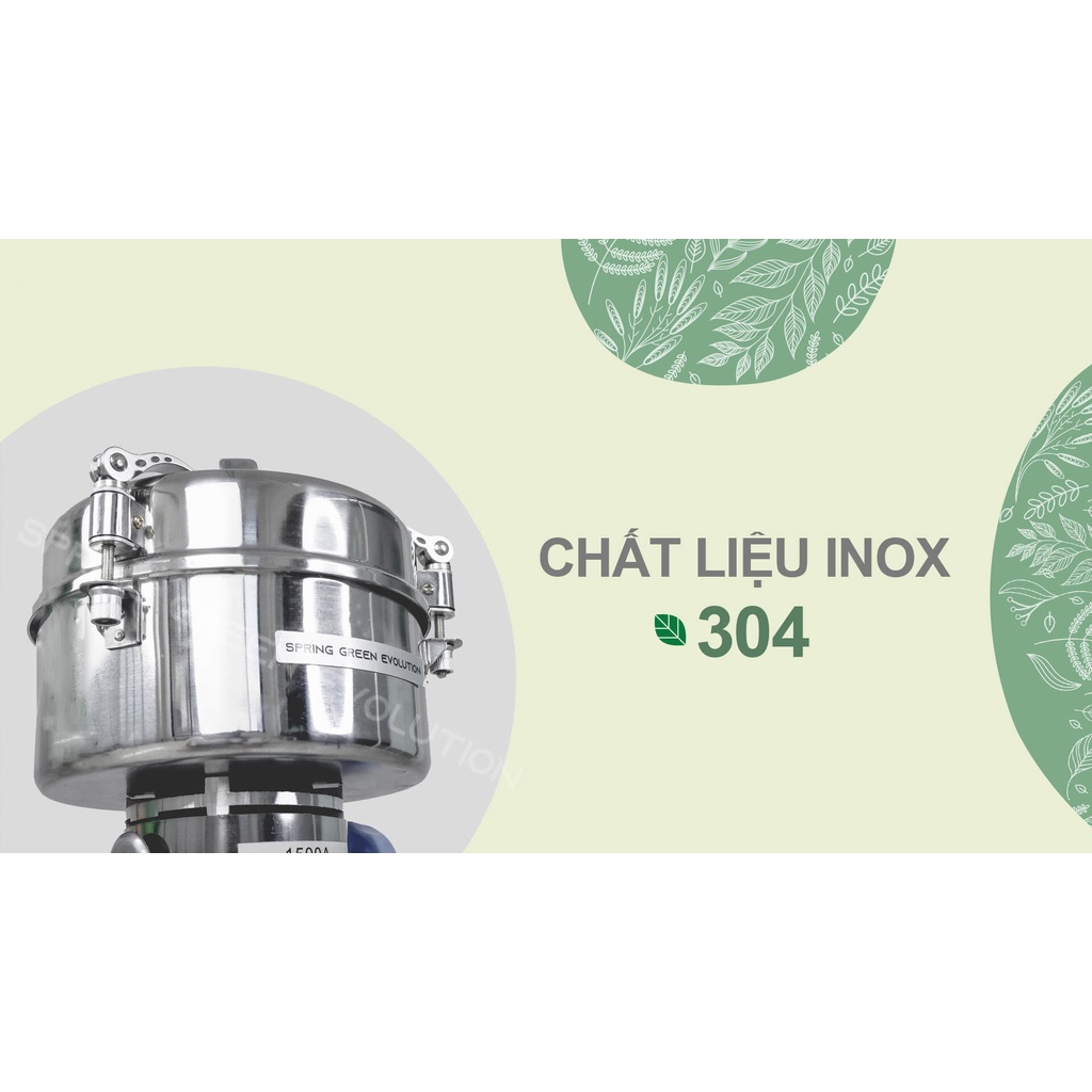 Máy Xay Bột Mịn PG500 Inox 430 4200W