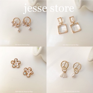 Bông tai nhiều mẫu phong cách Hàn quốc Jesse store