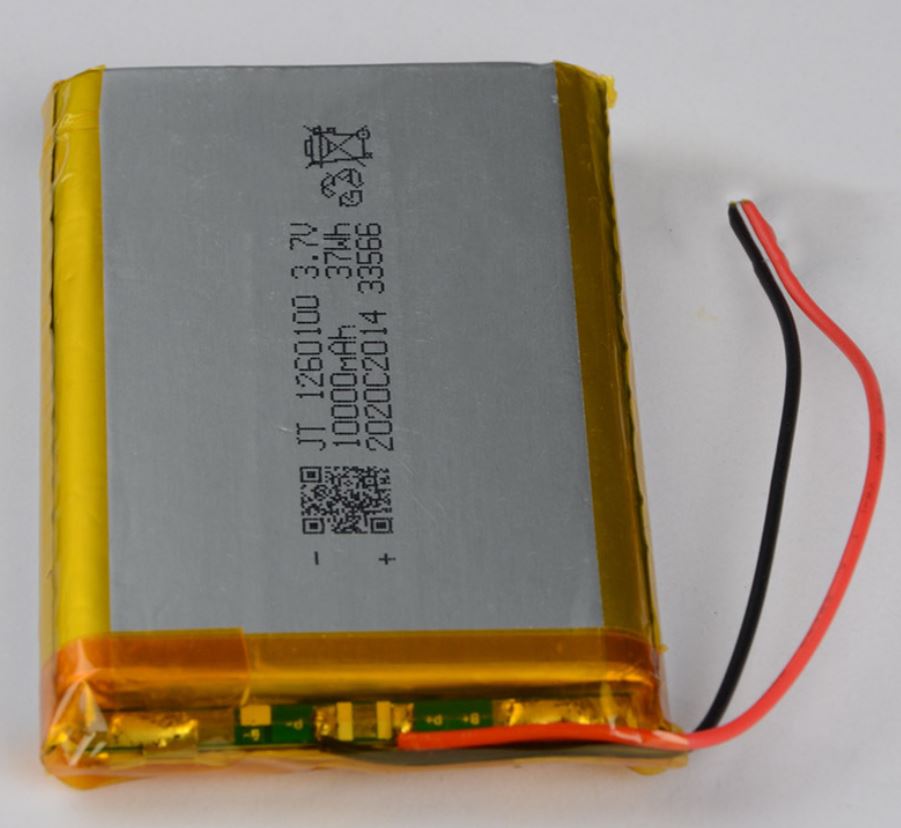 Pin Li-Po 3.7V 1260110 10000mAh  chế UPS, sạc dự phòng