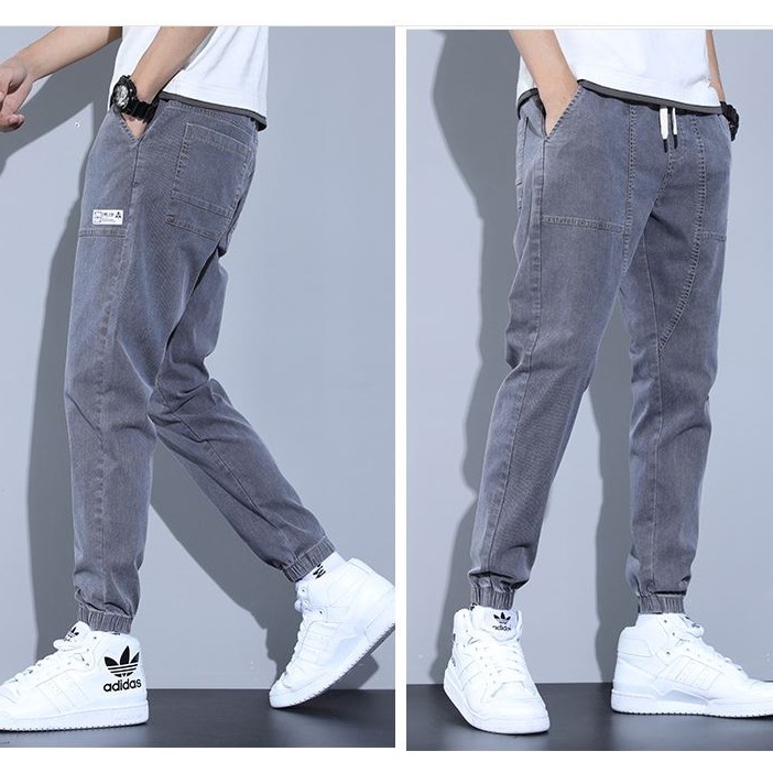 Quần Jean nam Hàn Quốc Edo Menswear, quần bò nam, dáng Jogger Top xu hướng 2023