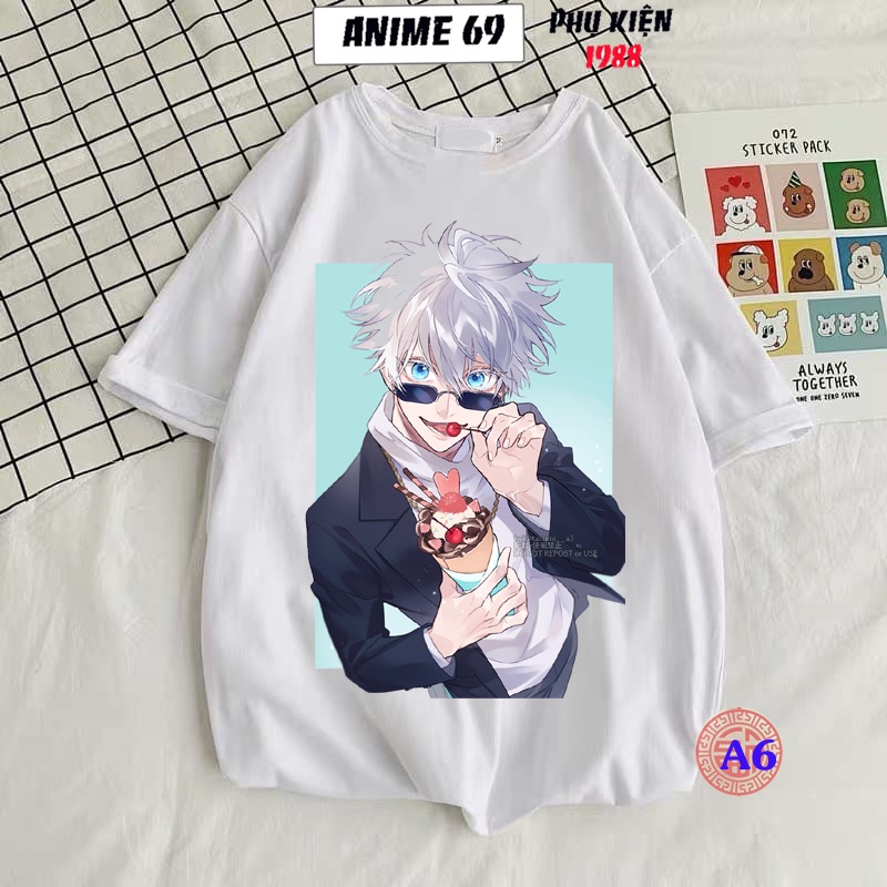 ( NHIỀU MẪU )-ÁO THUN TAY LỠ - UNISEX - Jujutsu Kaisen  - Chú Thuật Hồi #1
