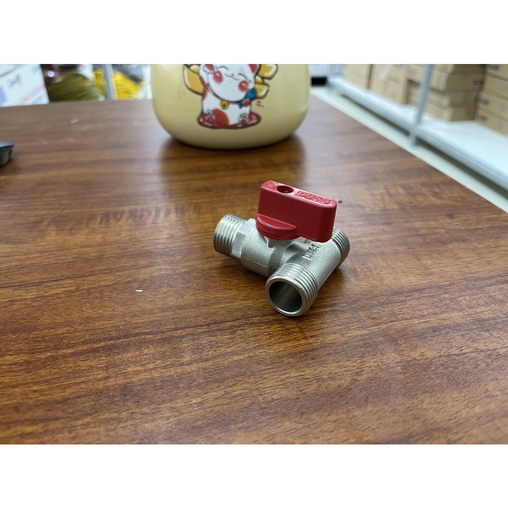 BRASS MINI VALVE - VAN BI 3 NGẢ INOX 304