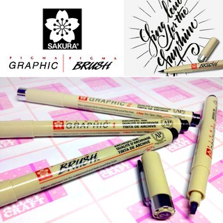 Bút đồ họa Sakura Pigma Graphic - Màu đen
