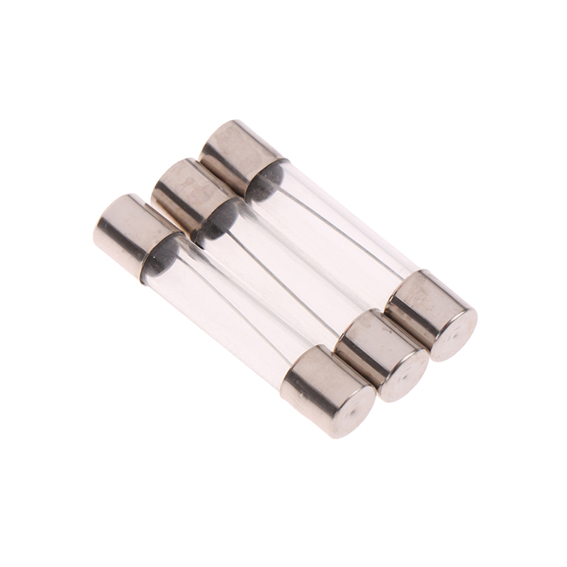 Ống Cầu Chì Thủy Tinh 6x30mm 250v F1A 2a 3a 5a 6a 8a 10a 20a 30a