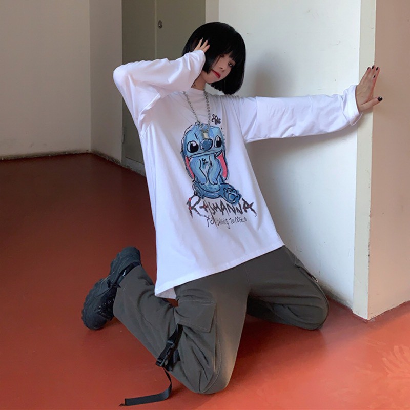 Áo thun tay dài form rộng NEKO.SG. Áo thun Streetwear SWT20 | BigBuy360 - bigbuy360.vn