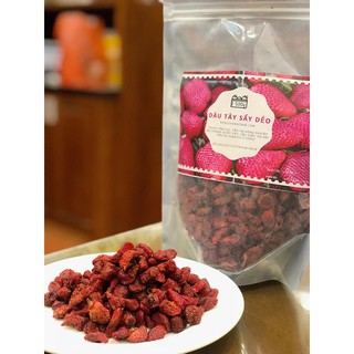 500G Dâu Tây Sấy Dẻo Không Đường ❣️ FREESHIP ❣️ Chất Lượng  [ Đặc Sản ]  !
