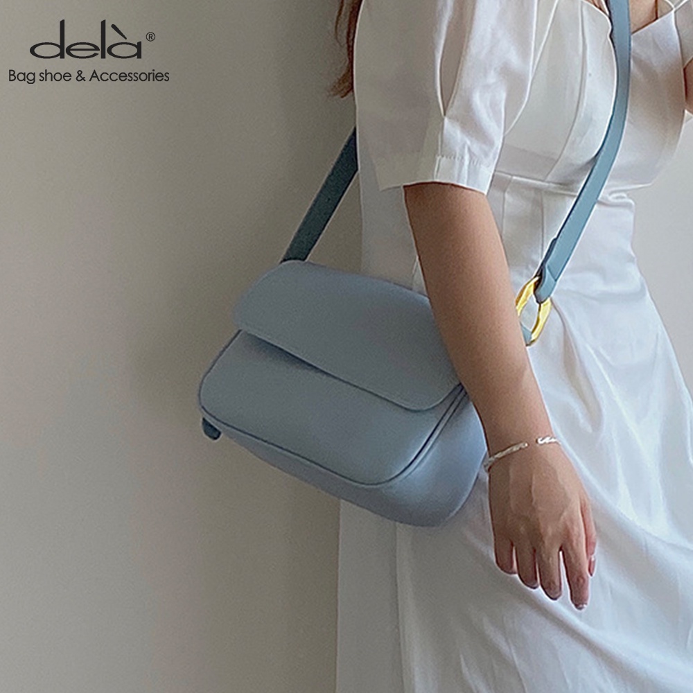 Dela Túi Xách Đeo Vai Đeo Chéo Nắp Gập Mềm Mại Có Sức Chứa Lớn 2022 Thời Trang Cho Nữ