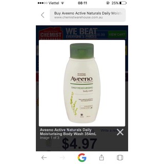 trả order kem dưỡng aveeno cho khách