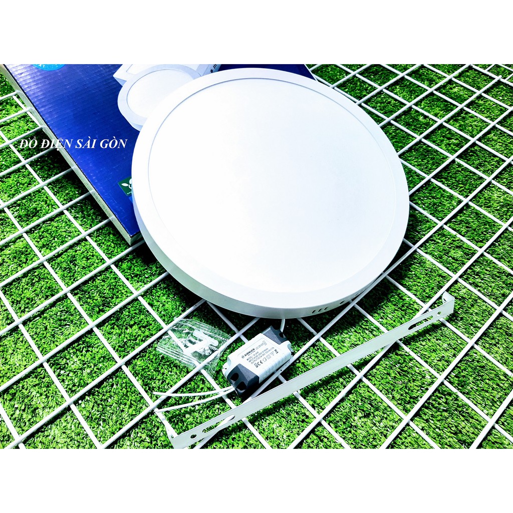 Đèn Led Ốp Trần Tròn Nổi 24W Ánh Sáng Trắng/Vàng Siêu Tiết Kiệm Điện.