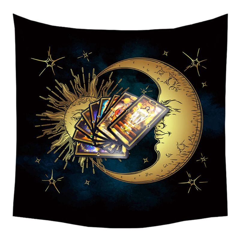 Khăn Trải Bàn Tarot In Hình Lá Bài Tarot Đẹp Mắt Ốp