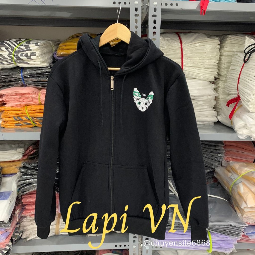 [KÈM VIDEO, ẢNH THẬT] Áo Hoddie Nỉ Ngoại Unisex Đầu Mèo Cực Chất- Lapi VN- Chất Liệu Nỉ Dày Dặn, Áo Khoác Nam Nữ Đẹp | BigBuy360 - bigbuy360.vn