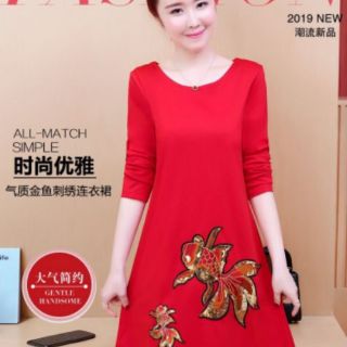 Đầm suông kim sa cá cao cấp