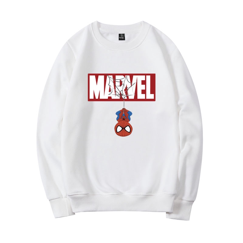 Áo hoodie tay dài in hình người nhện phong cách Hàn Quốc | BigBuy360 - bigbuy360.vn