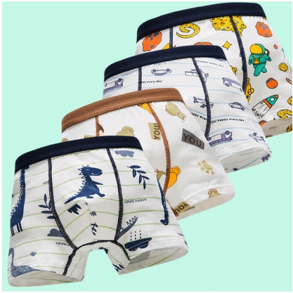 Set 4 Quần Chip Bé Trai Đủ Size