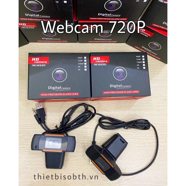 Webcam máy tính hình ảnh 720P, có micro Dùng học tập Online | WebRaoVat - webraovat.net.vn