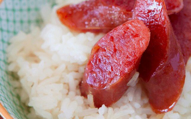 2 TÚI LẠP XƯỞNG MỸ KAM YEN JAM CHINESE STYLE SAUSAGES - 1KG