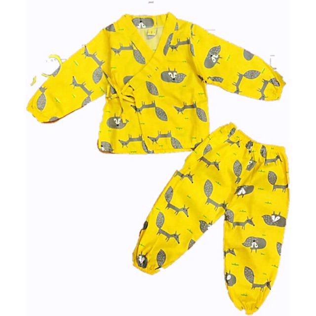 Bộ yukata chất kate cho bé trai và bé gái 8-15kg