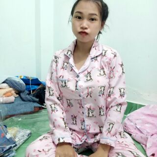 Combo 2bộ pijama dài dài 40-62kg