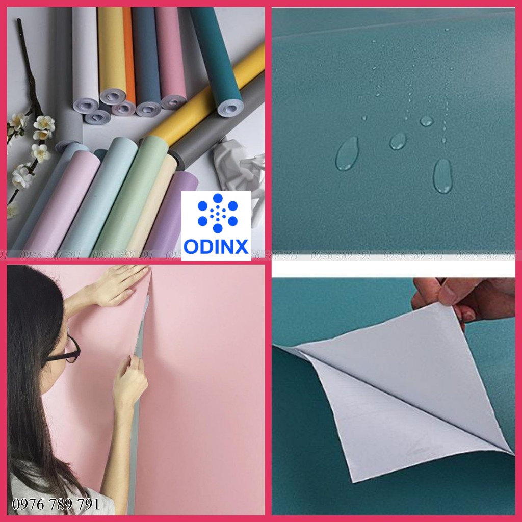 GIẤY DÁN TƯỜNG TRƠN MỘT MÀU, ĐƠN SẮC 10 M KHỔ 45CM TRANG TRÍ PHÒNG NGỦ, PHÒNG KHÁCH