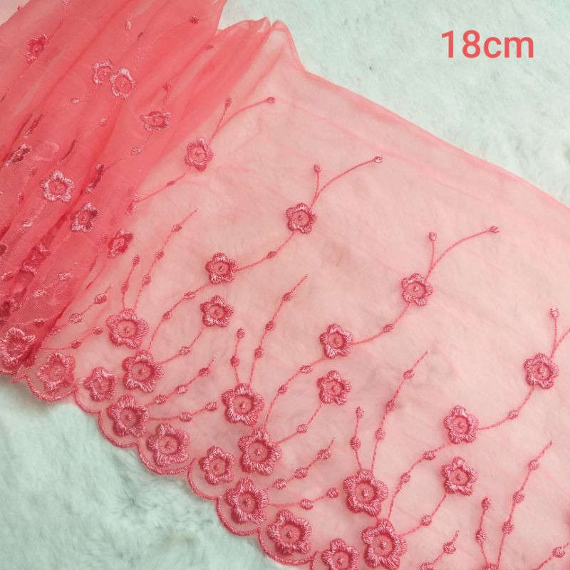 Ren lưới thêu chân ,size từ 14 cm đến 18 cm