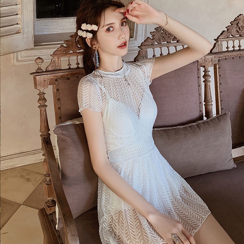 Đồ bơi liền thân ôm dáng che bụng gợi cảm phong cách mùa xuân dành cho nữ