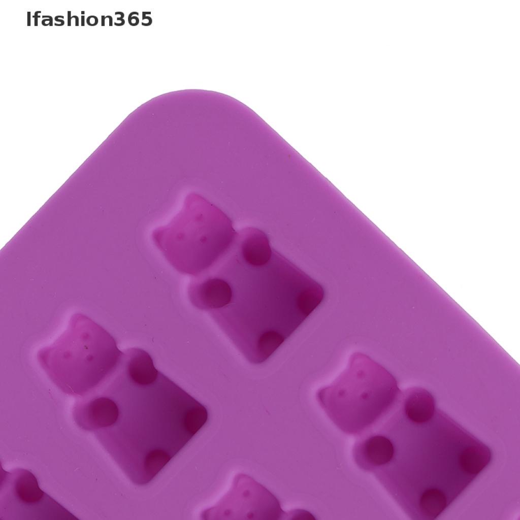 Khuôn Silicon Làm Đá / Sô Cô La / Kẹo Dẻo 365 53 Ngăn Hình Gấu Dễ Thương