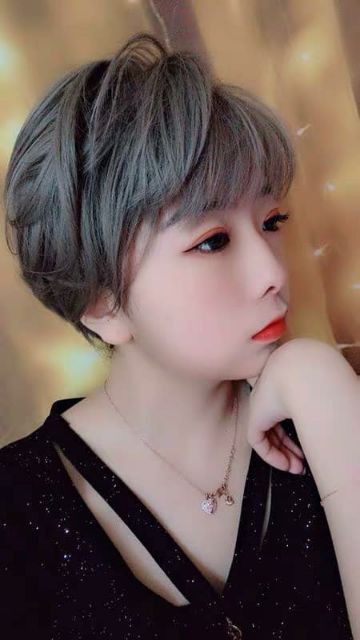 Tóc nguyên đầu tomboy line