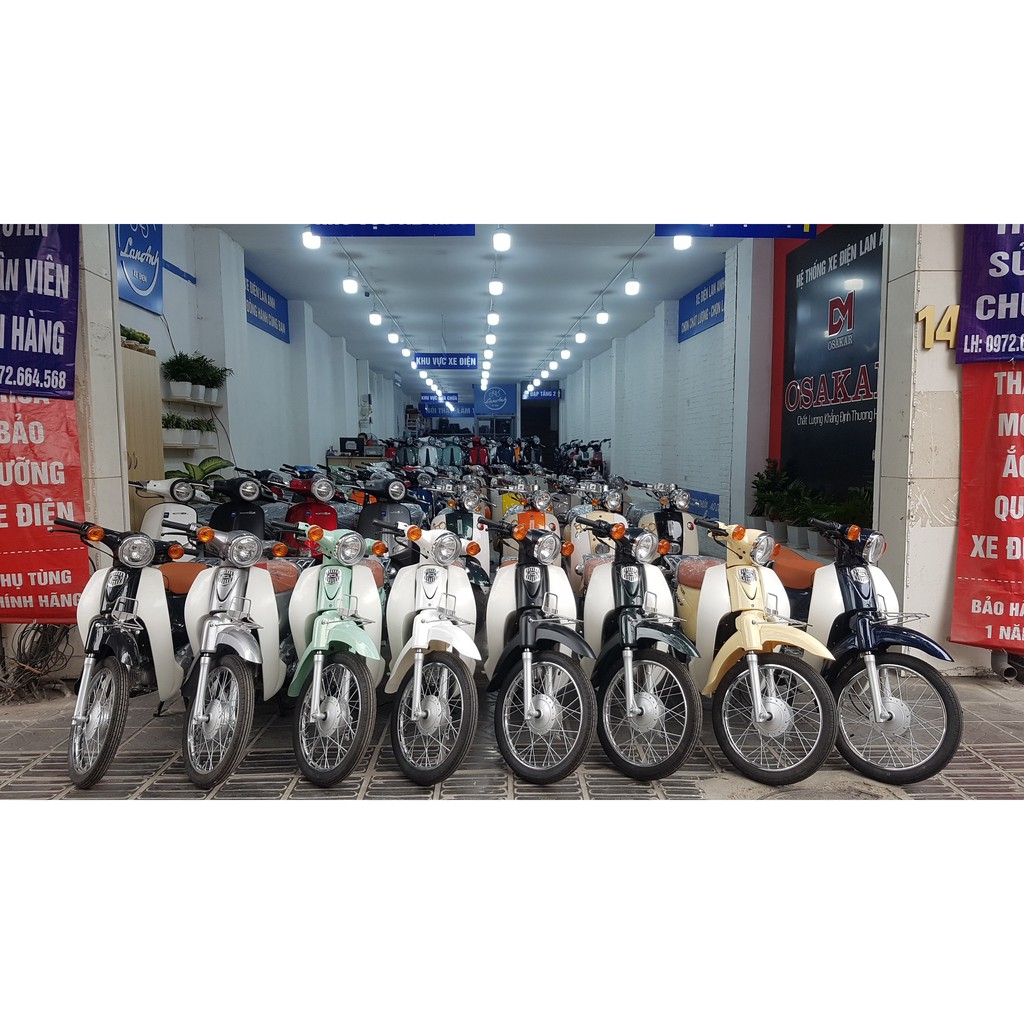 XE CUB 50CC DAELIM IKD - XE ĐIỆN LAN ANH