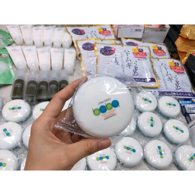 PHẤN PHỦ SHISEIDO BABY -SIÊU KIỀM DẦU